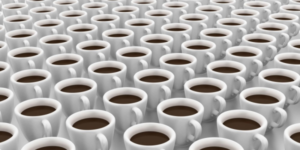 cups of coffee